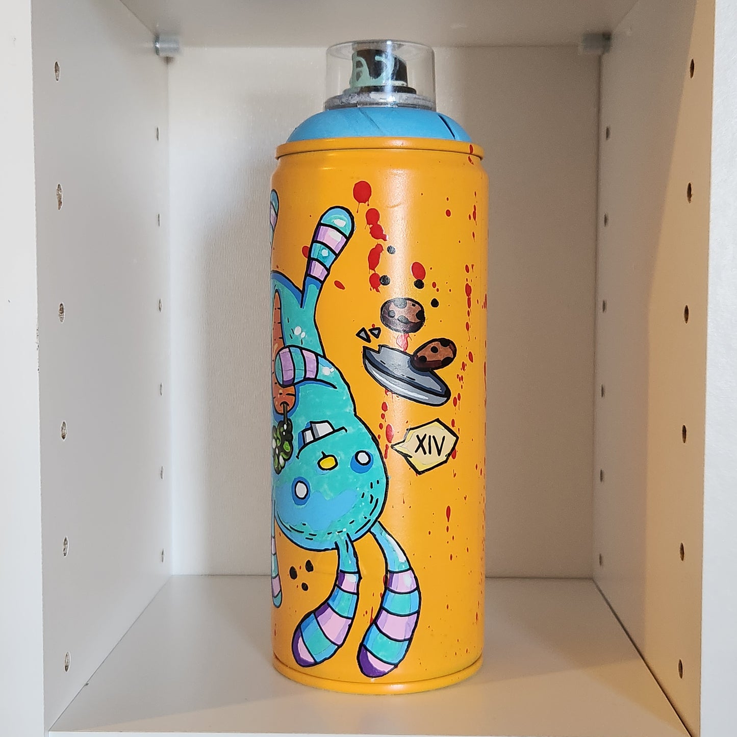 Lapin versé - Bombe de peinture Custom