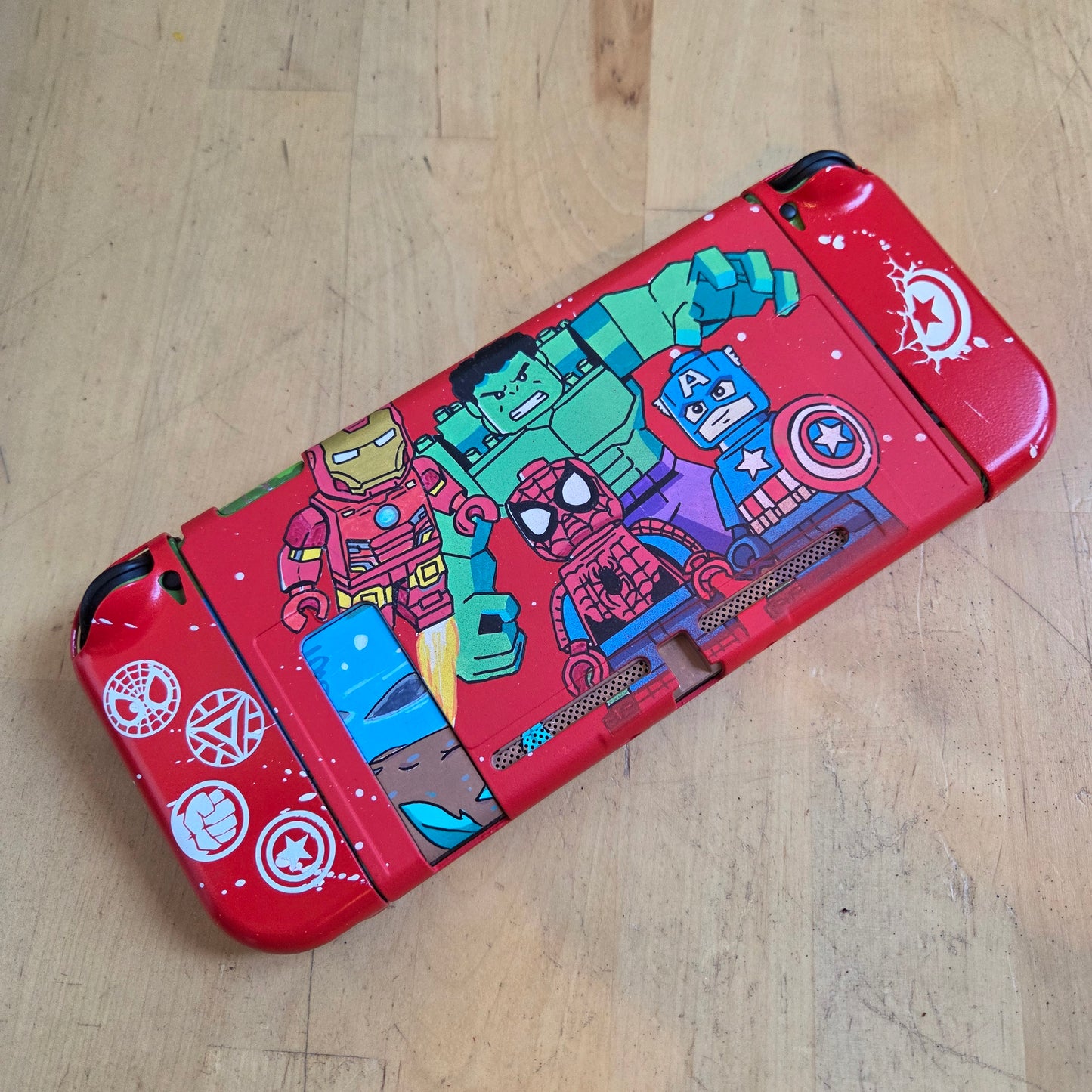 Coques Switch 1 - Lego Marvel