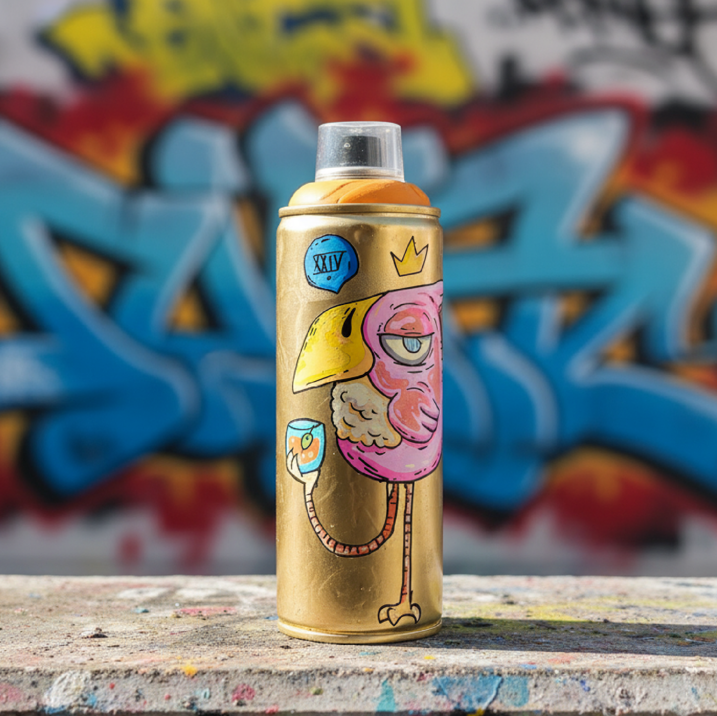 Haughty Bird - Bombe de peinture Custom