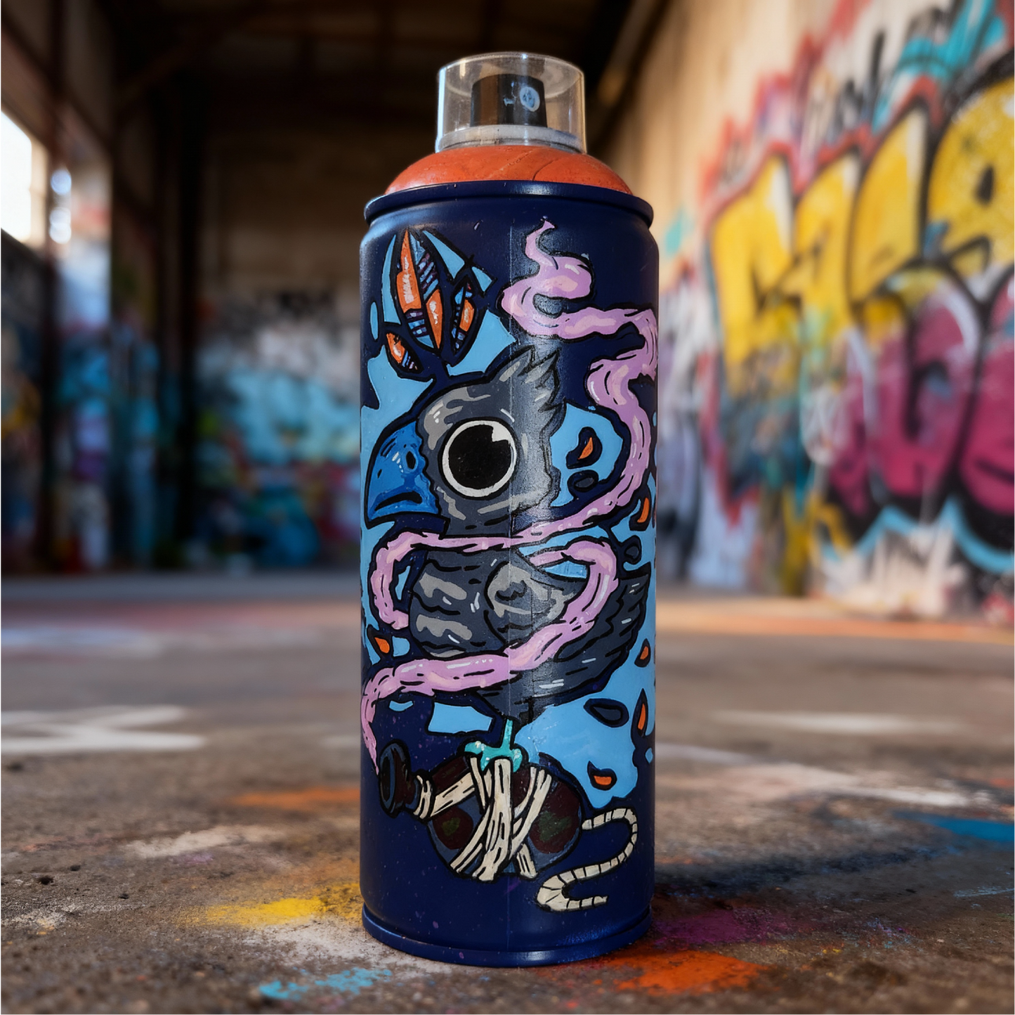 Corbrouillard - Bombe de peinture Custom