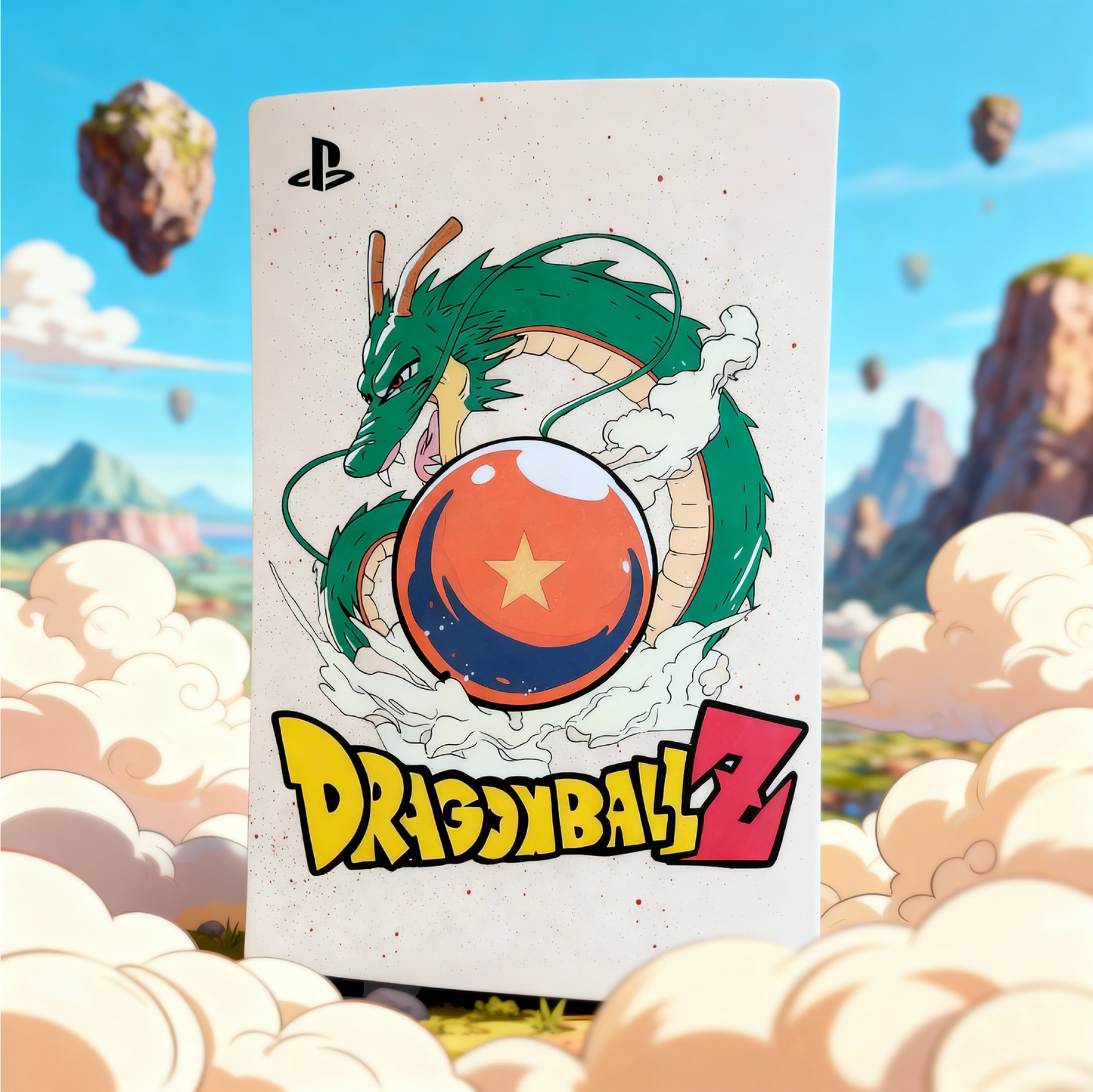 Plaque Ps5 Custom - Shenron