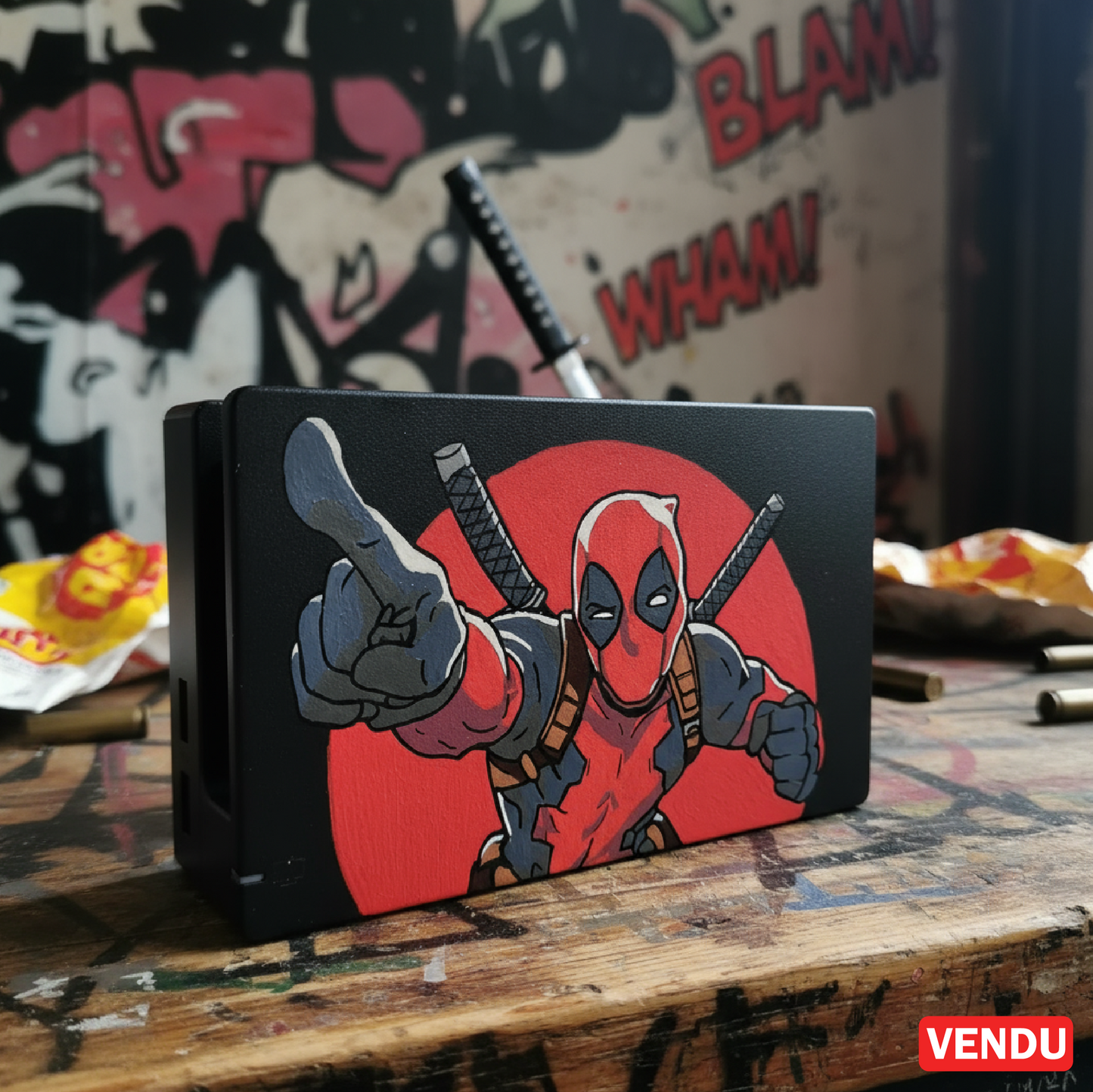 Custom Dock - DEADPOOL