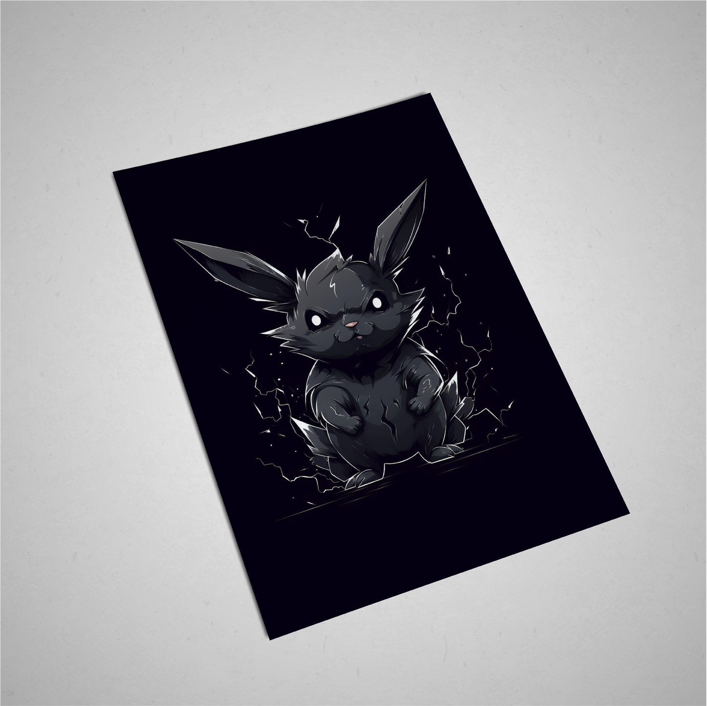 Dark Pikachu - Noir - A5