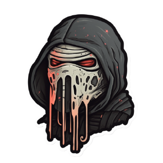 Kylo Ren Zombie