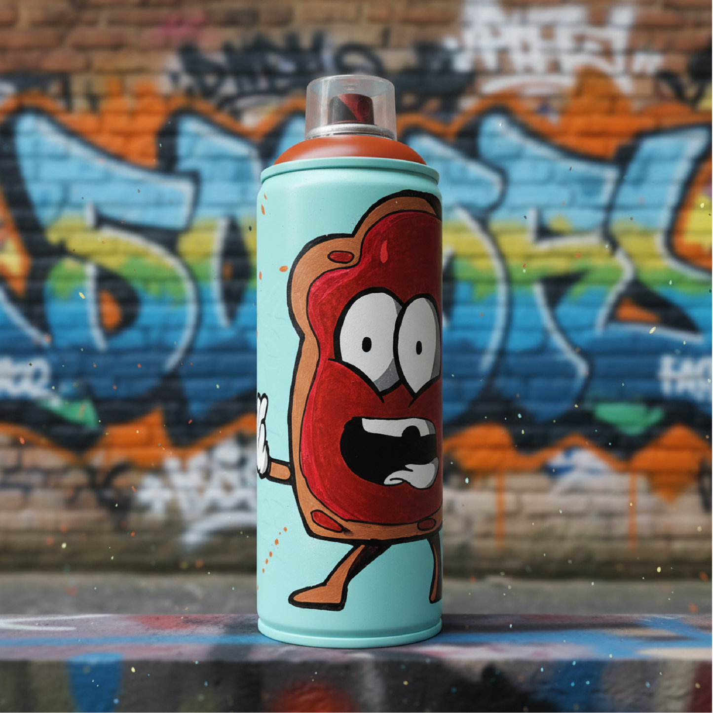 Tartine Ventilée - Bombe de peinture Custom