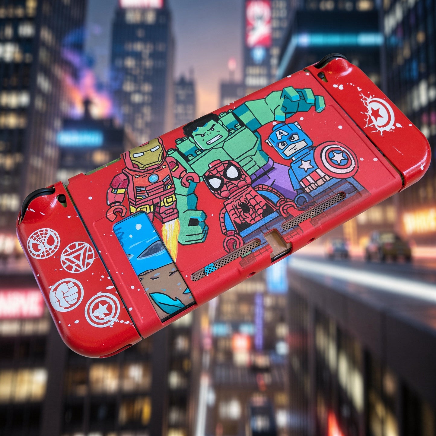 Coques Switch 1 - Lego Marvel