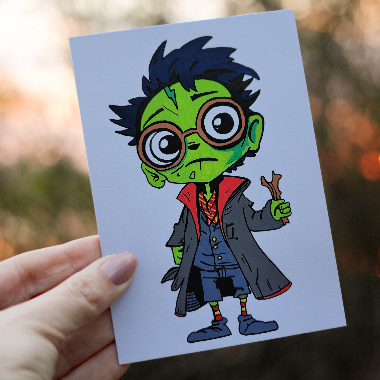 Harry Potter Zombie - A6