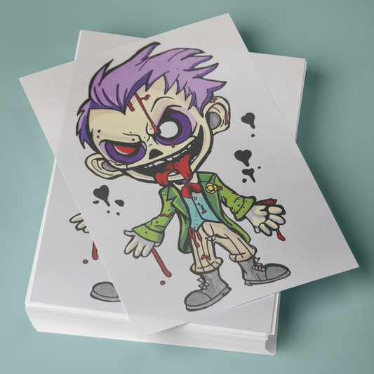 Joker Zombie - A6