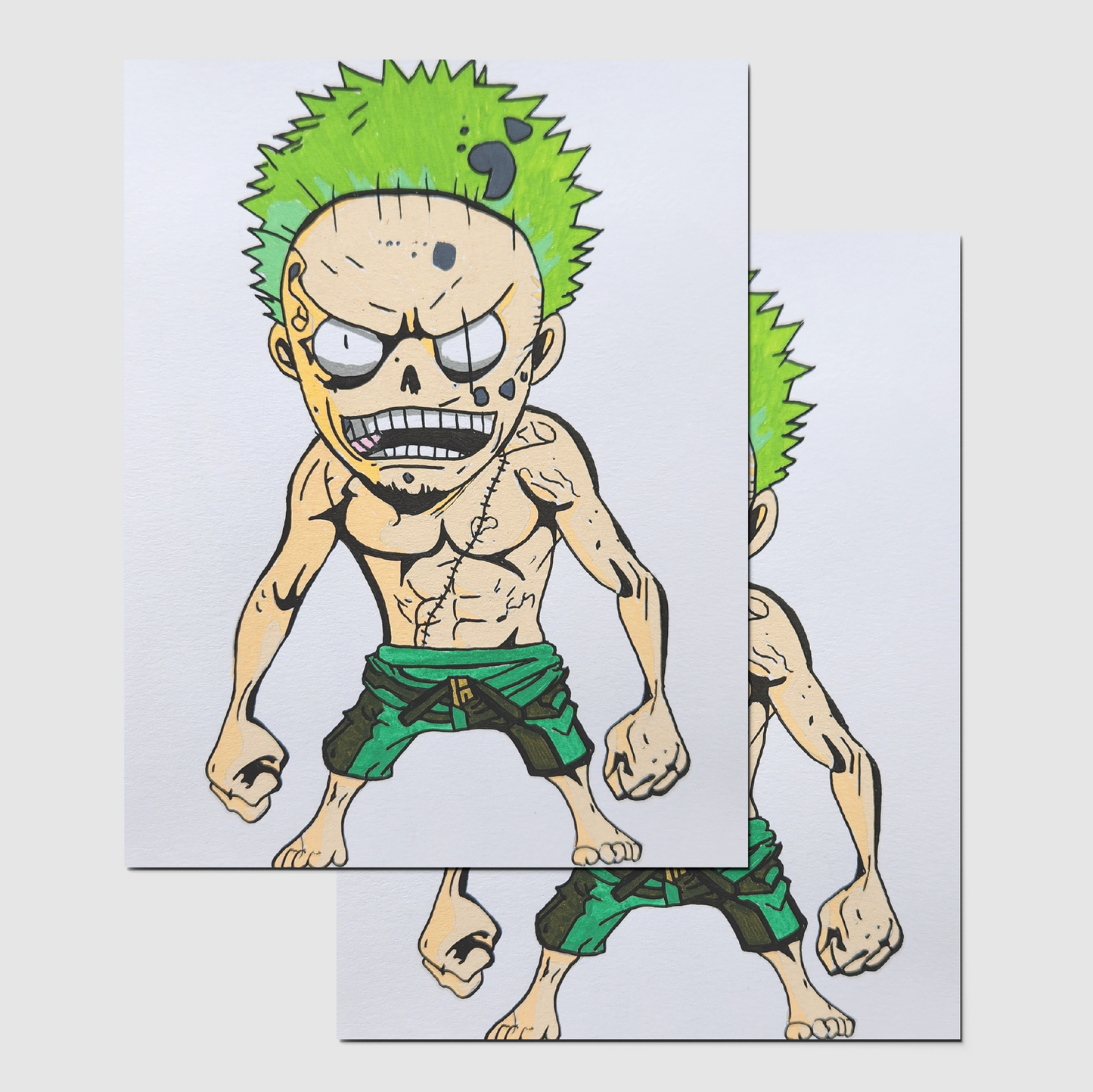 Zoro Zombie - A6